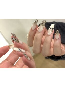 手描きアートが得意なサロン