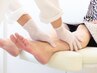 《2,000オフ》膝下トリートメント付き足爪・角質ケアのセットコース70分
