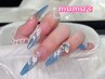 夏人気デザイン★【長さだし】理想の美爪に☆初夏の海モチーフネイル¥9980
