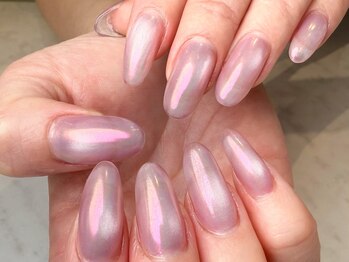 ネイルサロンディーバ 表参道店(Diva)の写真/【次世代ジェルで長さ出しと爪育が同時に叶う】自爪を育てたい方にもデザインを楽しみたい方にもオススメ◎