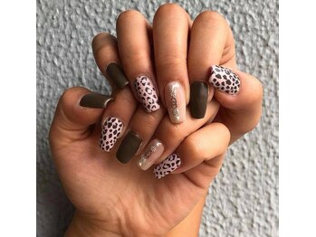 ラウンジ渋谷 本店(RounGe SHIBUYA)/【スカルプ】ダルメシアンネイル