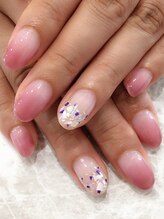 レディグリッター(Lady glitter)/グラデ&シェル