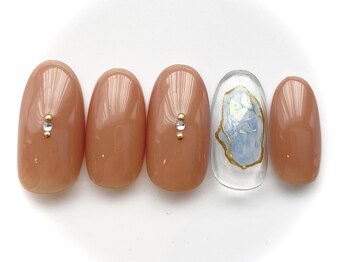 スリー(THREE)/July,2020/nail design
