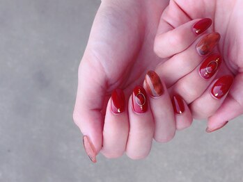 フォンテーヌブロー 野々市店(Fontaine Brow)/付け放題フリーデザインネイル