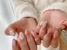 モグネイル(Mogunail)/冬ニュアンスネイル　パラジェル