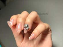 カル シェリール(Kal.cherir)/ホワイト転写デザイン