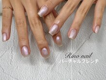 リノ ネイル(Rino nail)/お洒落フレンチ　70615
