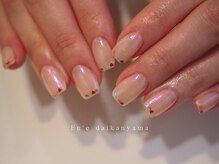 エン ダイカンヤマ(En'e daikanyama)/フレンチ風ネイル 代官山/恵比寿