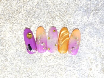 ティーエヌ 名古屋矢場町店/10月キャンペーンネイル♪