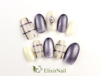 エリクサーネイル 西武新宿(Elixir Nail)/定額a シンプル/クーポン使用