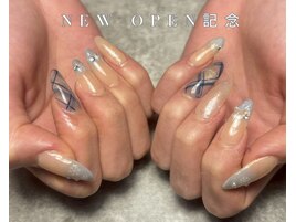 ニュアンスネイル/キルティング