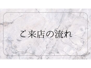 ゼン ガーデン スパ 築地(ZEN garden SPA)/ご来店の流れ