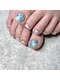 ネイルアート エクリ(Nail Art:Ecrit)の写真/サンダルが似合う足元からオシャレに楽しみましょう！マグネットやミラーで夏を彩る指先へ◎