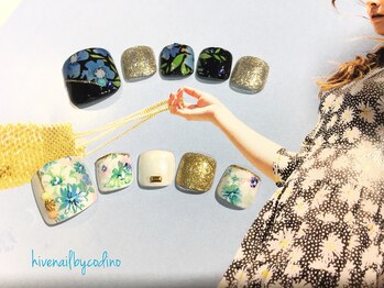 ハイブネイル(Hive nail)/フラワーネイル