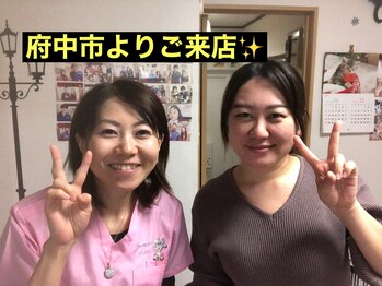 美容整体サロン オオカンシャ(okansha)/小顔、肩こりでご来店のS様と♪