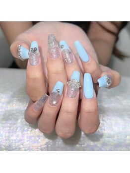 クイーンズビューティーサロン 歌舞伎町店(Queen's beauty salon)/チップ長さ出し10本+定額コース