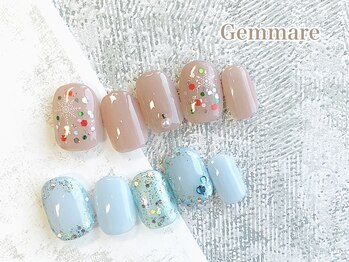 ジェンマーレ 二子玉川店/大人デザイン☆冬ネイル