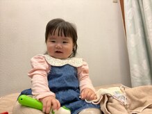 子育てママの整体サロン/施術中のお子様の様子