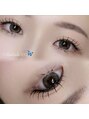 アミーナ 岐阜(Amina.) flat lash束感仕上げ