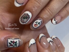 お持ち込み/陶器ネイル