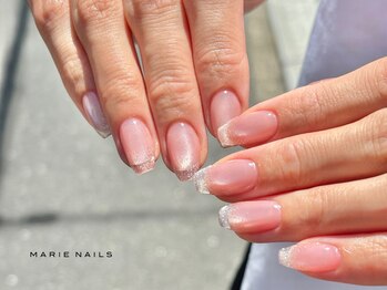 マリーネイルズ 表参道店(MARIE NAILS)/¥13,750 クリアマグネイル 0801d