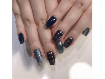 クリスタルネイルサロン(Crystal Nail)/チェックネイル
