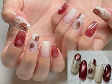 フェリーチェ(nail salon＆school felice)/パラジェル/定額制ダイヤモンド