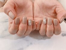 パールビューティーラッシュアンドネイル(Pearl Beauty Lash nail)/ワンカラーお花のシール
