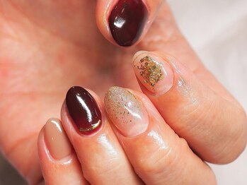 ビューティトリップ(Beauty TRIP)/ボルド-&ゴ-ルドのお洒落コンビ