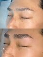 ブロウバーザビューティーアモエ(Brow bar THE BEAUTY 'amoe)&nbsp;まだら眉→太めにキリッと！