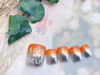 ネイルサロン&スクール ジーナ(GINA)/ミラー×カラーグラデーション