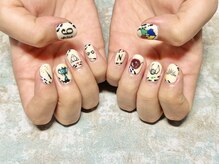 アミィ(AMIe)/ハリポタ風ネイル