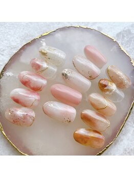 リジョイスヘア エン(REJOICE hair EN)/ai〈春のニュアンスネイル〉