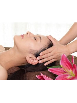 ヘッドスパで癒されたい