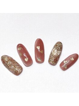 ビーケア 自由が丘店(B.care)/ハートネイル￥7480