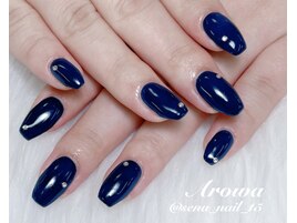 ネイビーネイル