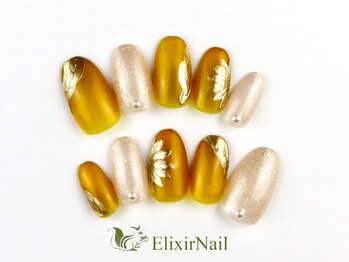 エリクサーネイル 西武新宿(Elixir Nail)/定額a シンプル/クーポン使用