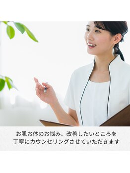 ルルシェリー 白河店/受付カウンセリング