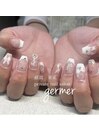 レースとリボンネイル！