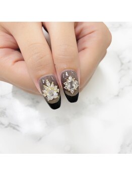 ルーミー アンド コー(Roomy&co.)/ビジューネイル