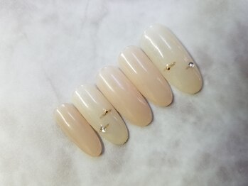 ネイルサロン ネイルクク(Nail KUKU)/ベージュカラー