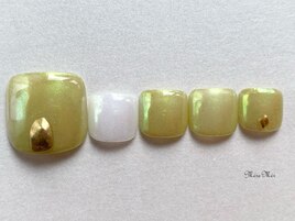 オーロラフットネイル