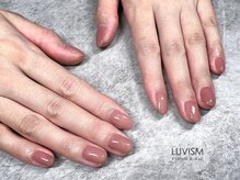 ラヴィズム アイラッシュ アンド ネイル (LUVISM)/ワンカラーネイル♪　担当：宮下