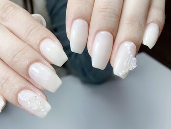 ネイルカラーリリー(Nail Calla Lilly)/薔薇パーツ*