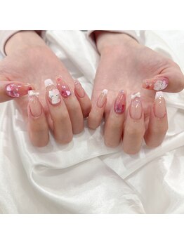 ワイズビューティー 天王寺店(y's beauty)/☆キティーちゃんネイル☆