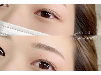 エコール(EcorE)/【美眉Wax まつ毛パーマ】