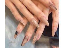 リーベル(Liebelle)/チェックネイル