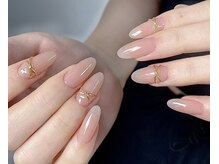 アモールビューティー 新宿店(Amor Beauty)/チップ長さだしシンプルdesign