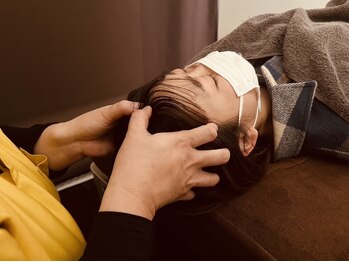 ヒラソル整骨院(hirasol整骨院)の写真/脳疲労改善ドライヘッドスパ♪眼精疲労や浅い睡眠、デスクワークによる頭痛・日々の疲れを解消◎首肩こりに