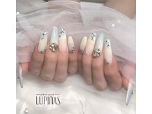 ルピナス(LUPINAS)/ネモフィラネイル